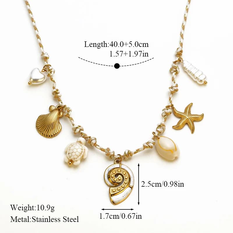 Kalung Loceng Mutiara Kerang Laut