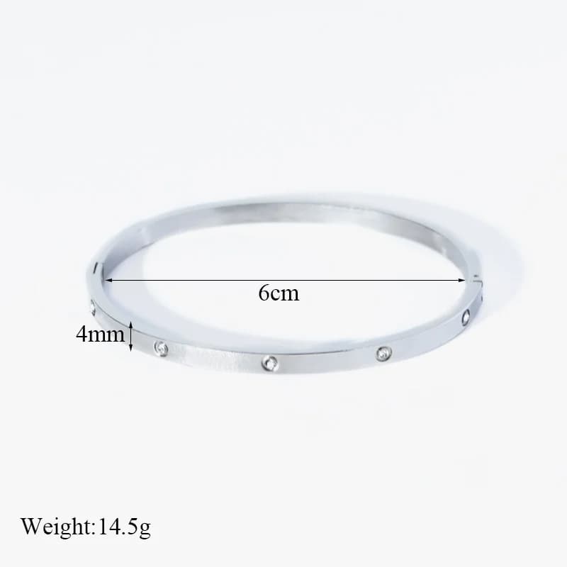 Gelang Bangle Zirkonia 3-Warna