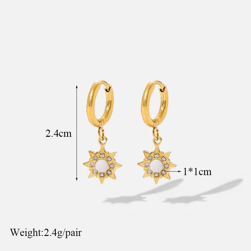 Anting-anting Batu Putih, Keluli Tahan Karat 316L