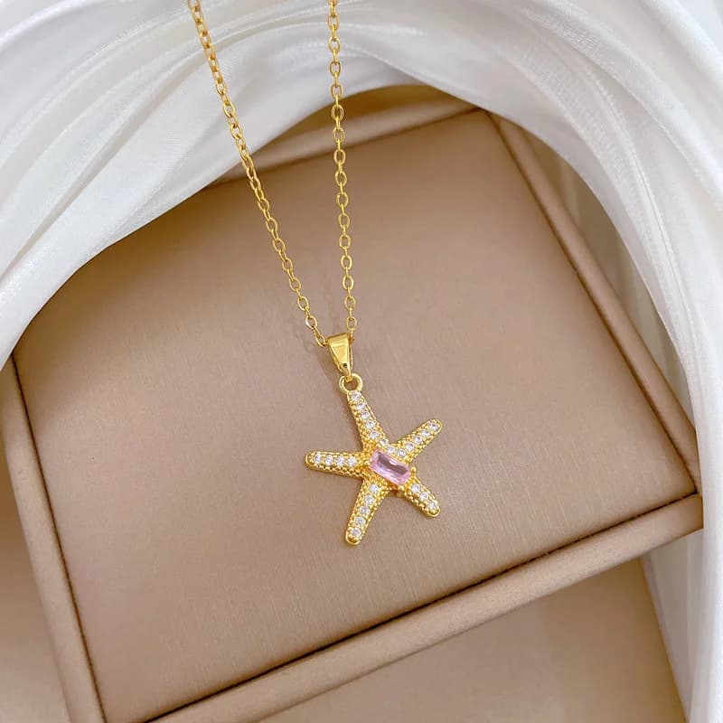 Kalung Loket Hati Berlian Zirkon Berkilau