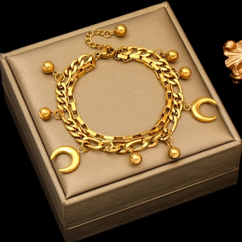 Gelang Tangan Rantai Kupu-kupu Zirkonia Kubik