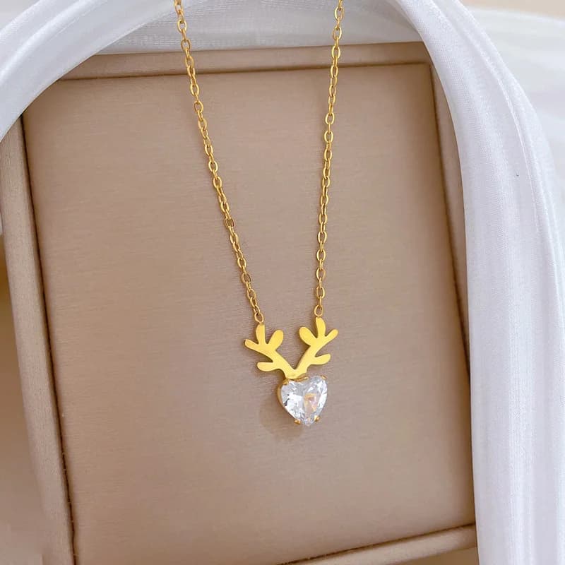Kalung Loceng Reben Zirkonia