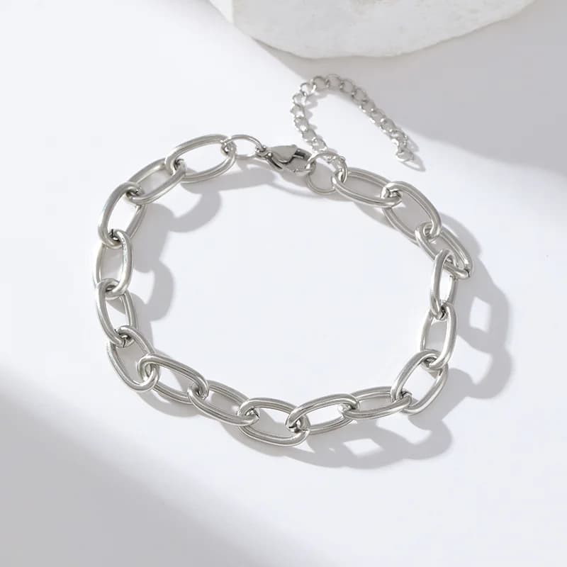 Gelang Rantai Bead Wound, Bersalut Emas