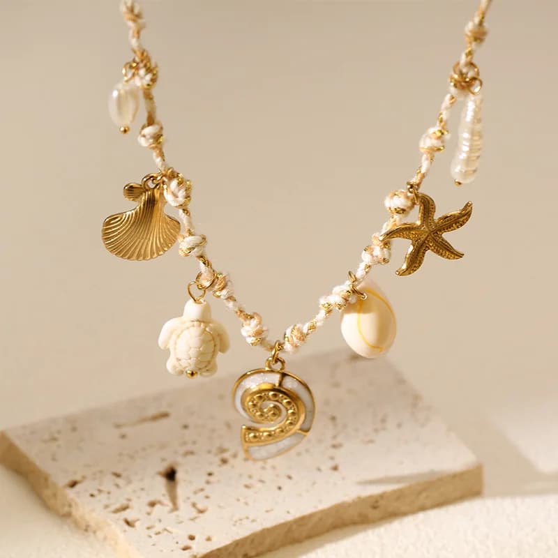 Kalung Loceng Mutiara Kerang Laut