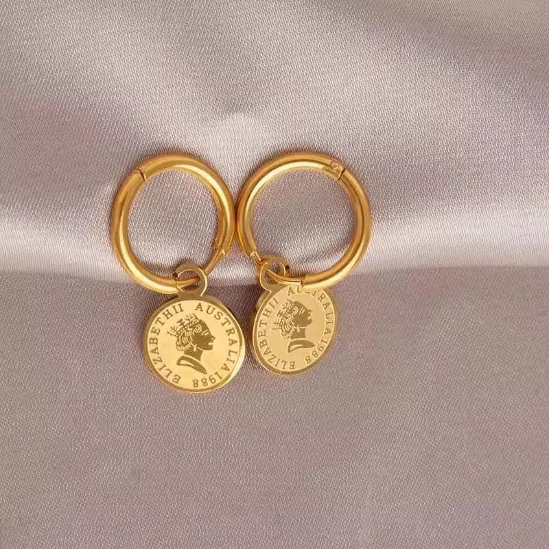 Anting-anting Mutiara Air Tawar Cangkang