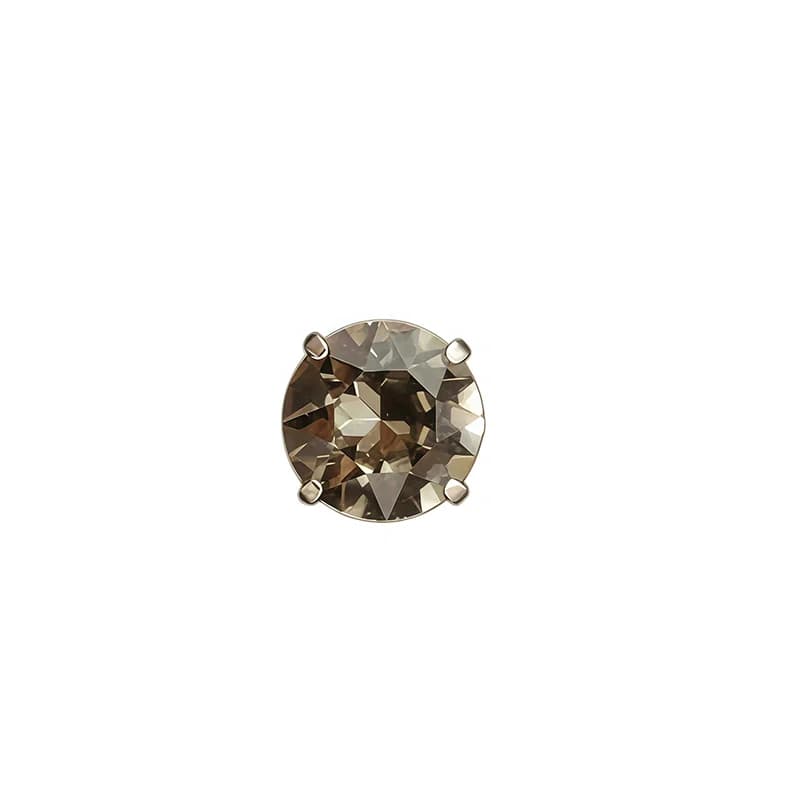 Piercing Helix Spiral Titanium Cubic Zirconia, 16G