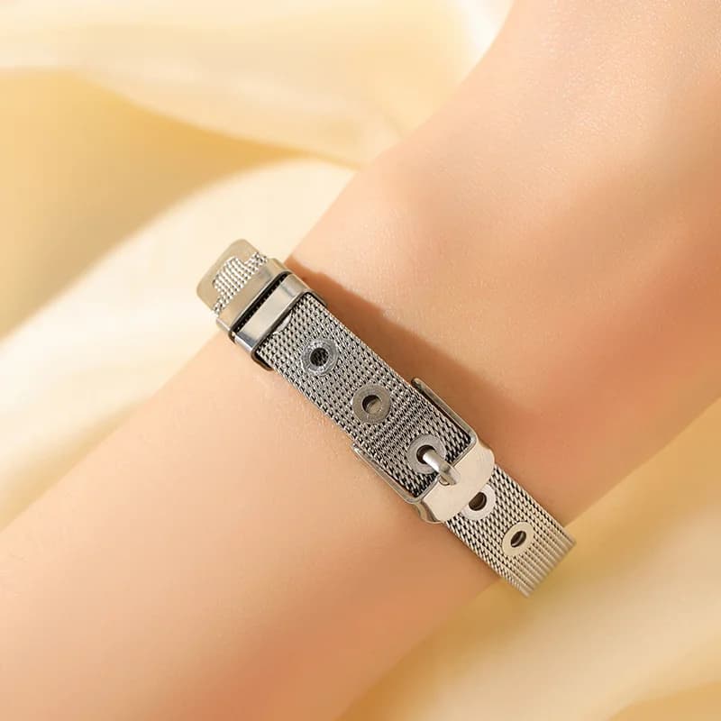 Gelang Bertingkat Multi-Layer Zirkonia Keluli Tahan Karat 316L